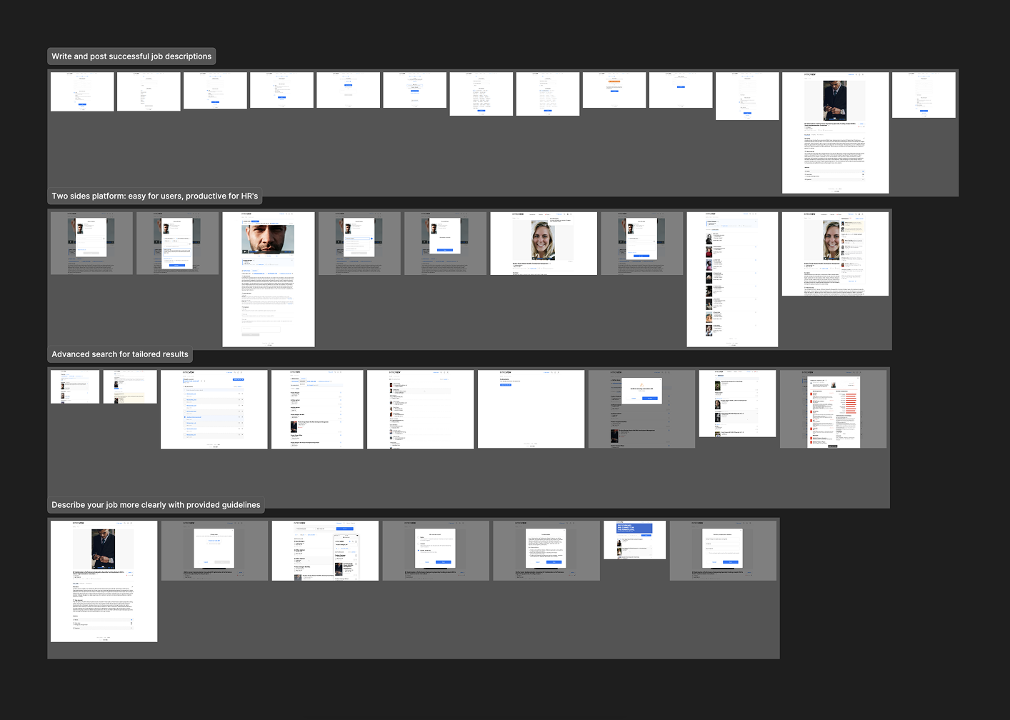 Desktop flow - UI/UX Refinements & Interaction